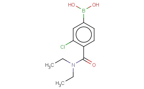 3-CHLORO-4-(N,N-DIETHYLCARBAMOYL)PHENYLBORONIC ACID